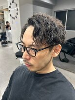 メンズヘアトーキョー 渋谷(MEN'S HAIR TOKYO)&nbsp;アップバングパーマ
