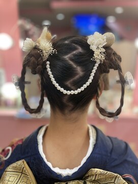 ヘアーサロン ラプンツェル(hair salon Rapunzel) 着物アップ