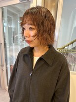 アム(amu)&nbsp;ブリーチパーマ/ボブパーマ/ウルフパーマ/ボブウルフ/パーマヘア