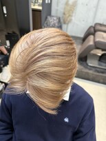 リベルテ グリット(Liberte Grit)&nbsp;外国人風ブロンドメンズバレイヤージュ10代ブリーチハイトーン