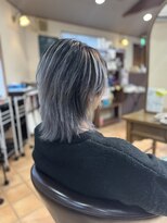 シフト Shift ヘアー メイク hair make&nbsp;シャドールーツ☆グレーシルバー