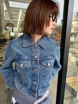 ミンクス 原宿店(MINX)&nbsp;イメチェン 外ハネボブ 美髪 ワイドバング モードボブ 大人ボブ