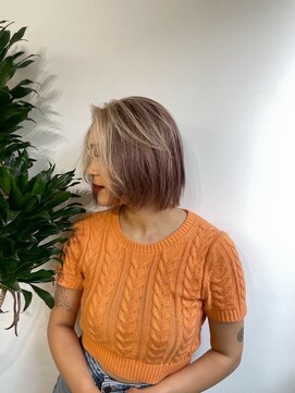 アワーズ 南青山(Our's) ホワイトグレージュ/チェリーブラウン/ミニウルフ[南青山]