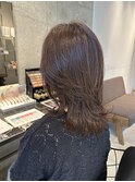 ミディアム毛流れレイヤー