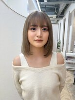 ソレイユトウキョウシブヤ(SOLEIL TOKYO shibuya)&nbsp;ナチュラル　ベージュ　ハイトーン　カラー　韓国