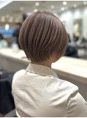 【植木】ハイトーングラデーションボブ