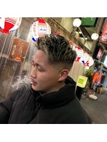 ゴートファミリー 川口(G.O.A.T FAMILY)&nbsp;ツーブロックスキンフェード　メッシュ