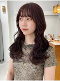 深みワインレッドカラー