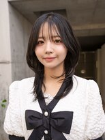 ホロン 池袋(HOLON)&nbsp;池袋HOLON /ハッシュカット/暗髪ミディアム/レイヤーカット