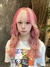 【ハイライト/ユニコーン/レインボー】1ケアブリーチ＋各デザインカラー＋TR