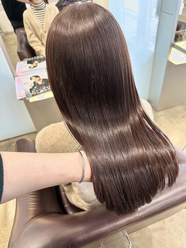 オールバイワンネス(ALL by One'Ness) 髪質改善カラー×モカブラウン☆