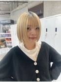 ホワイトベージュ　エフェクトブリーチ