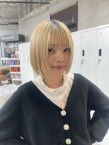 リミットバイアフィナー 大宮店(limit by Afinar) ホワイトベージュ エフェクトブリーチ