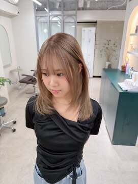 ネウィ/ジャム 三宮(newi/JAM) ミルクティーベージュ