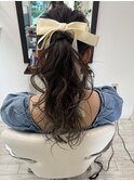 360度可愛いヘアセット☆