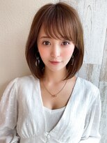 アフロート エル 錦糸町(AFLOAT L)&nbsp;【30代40代】小顔前下がりボブ/ココアベージュ/オリーブグレー