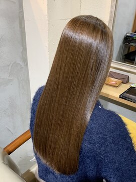 ルフトバイアンビエンテ(Luft by ambiente) 縮毛矯正　ストレートスタイル【福永】