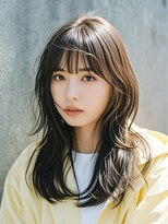 エイチ ウルフカット 大阪梅田(811)&nbsp;前下がりボブオリーブグレージュロングウルフ外ハネボブ成人式