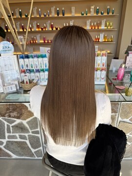 アチーブティルスマートサロン 豊川末広通店(achieve till Smart Salon) #ミルクティーベージュ