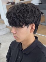 ラヴィズムバイフィフス(LUVISM by fifth)&nbsp;新潟万代シャドウパーマ緩めスパイラルパーマッシュウルフ30代