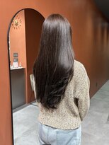 カルマ(KARMA) オリーブグレージュロングレイヤー