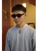 エディ(Edy)&nbsp;メンズスパイキーショート刈り上げスキンフェード眉毛カット岡山