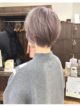 ジャストビューティー リアリー(just beauty Really)の写真/こだわり抜いた持ちの良いショートが好評!一人一人の骨格に合わせた美フォルムを再現します◎