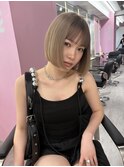 ボブ/ミルクティーベージュ