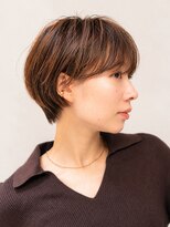 サーカス バイ ビュートリアム 青山(CIRCUS by BEAUTRIUM)&nbsp;大人ショート丸みショートマッシュショート白髪ぼかしハイライト