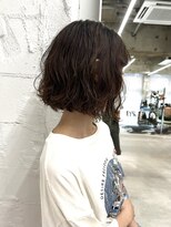 シロ 船橋(白silo)&nbsp;〇切りっぱなしボブ韓国ボブニュアンススパイラルパーマ