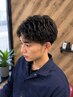 【無造作に決まる】カット+ツイストパーマ¥12100 → ¥11000