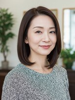 アイスタイル 西条西店(I STYLE) 50-60代にオススメ★ストレートボブ