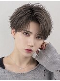 韓国シースルーコンマグレージュセンターパート
