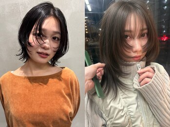 ニディ(Nide)の写真/繊細な顔まわりのデザインで、自然に垢抜ける。顔まわりを変えるだけで、もっと自分に似合うスタイルへ♪