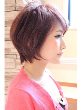 レウナ 外苑前(Reuna) ひし形ショートでお手入れも簡単　ノームコア