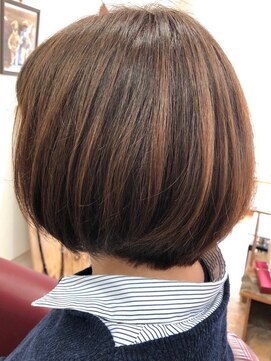 ヘア スペース ファウル(hair space FAUL) ふんわりショートボブ