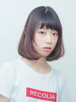 ヘアメイクレコリア(Hair Make RECOLIA) 京都・東野recolia 20代・30代・40代に人気シルエットが綺麗ボブ
