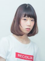 ヘアメイクレコリア(Hair Make RECOLIA)&nbsp;京都・東野recolia 20代・30代・40代に人気シルエットが綺麗ボブ