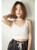【CUFFA】前下がりボブ 大人カジュアル 東銀座【カッファ】
