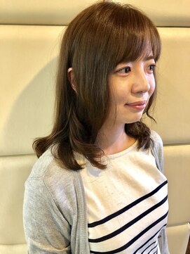 ユニットコンプレックス 名取店(UNIT complex) ツヤと毛先の柔らかさを生かしたstyle