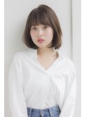 【Ramie寺尾拓巳】大人かわいいハイライトアッシュベージュボブ