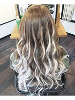 リピュア(Re:PURe)&nbsp;**アッシュベージュシルバーエクステ**