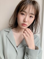 ビコ(bico) ナチュラルハイライトでプラチナグレージュ