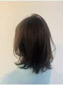 ナチュラル毛先カール
