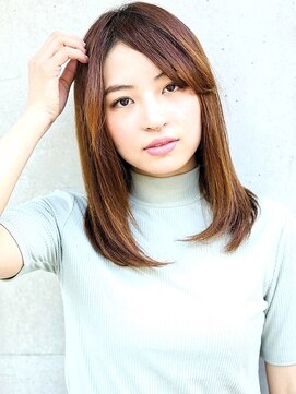 ヘアメイク フレンシア(hair make flencia) 大人ストレート