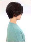 20代30代★前下がりボブ 大人かわいいナチュラル 艶感