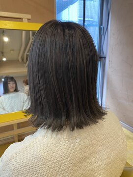 アサンタ サナ(Asante sana) 【Asante】外ハネボブ×グレージュカラー