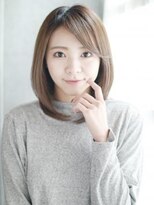 ヘアメイク ナル(hair make nalu)&nbsp;顔まわりレイヤーのカールスタイル