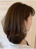 [OCEAN Hair&Life藤原純] レイヤーボブディ×ミントカラー☆