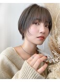 stylist大山）小顔矯正◎モテショート